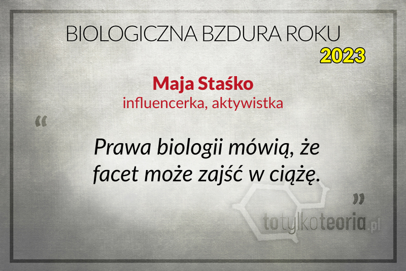 Maja Staśko Biologiczna Bzdura